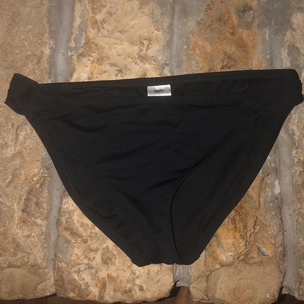 Black bikini bottoms